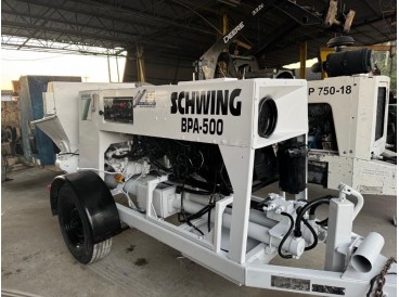 2005 SCHWING BPA500 CONCRETE PUMP TRAILER