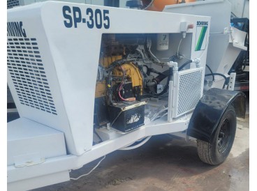 2018 SCHWING SP305 CONCRETE PUMP TRAILER