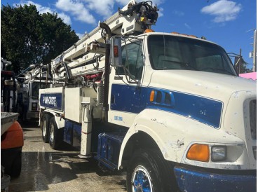 1999 STERLING TRUCK L9513 WITH SCHWING CONCRETE PUMP TRUCK