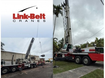 2000 LINK-BELT TELESCOPIC BOOM TRUCK CRANE HTC-8650