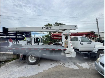 1996 GMC CRANE TRUCK, STINGER 5 TONS