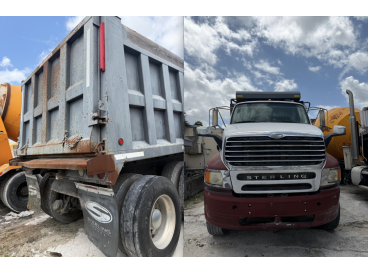 2009 STERLING DUMP TRUCK TRI-AXLE