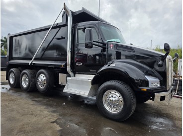 2015 KENWORTH T880 DUMP TRUCK TRI-AXLE