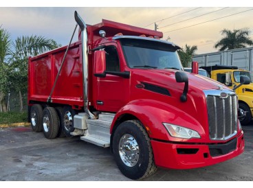 2022 PETERBILT 579 DUMP TRUCK