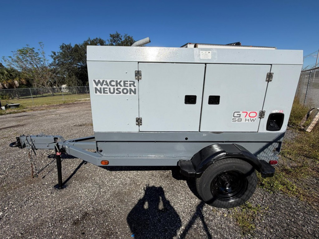 2012 WACKER NEUSON G70 GENERATOR 2012 WACKER NEUSON G70 GENERATOR